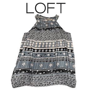 Ann Taylor Loft Womens Balloon Bottom sleeveless top